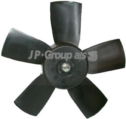 Ventilador elétrico de esfriamento montado (motor + roda de aletas) JP Group 1299100700 preço, a partir de 67,91 USD