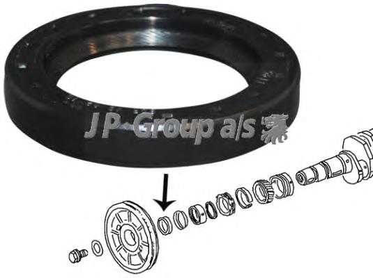 Compre 15020200 Ajusa Vedação dianteira de cambota de motor