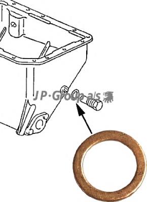 Vedante de rolha de panela de motor 11317550461 BMW