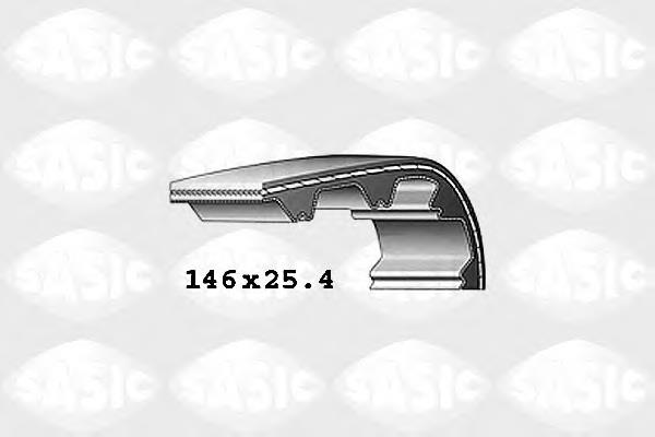 Correia do mecanismo de distribuição de gás Peugeot/Citroen 00000816A6