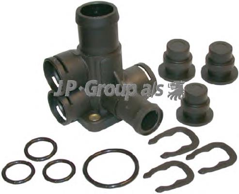 Flange do sistema de esfriamento (união em T) 37121132G VAG
