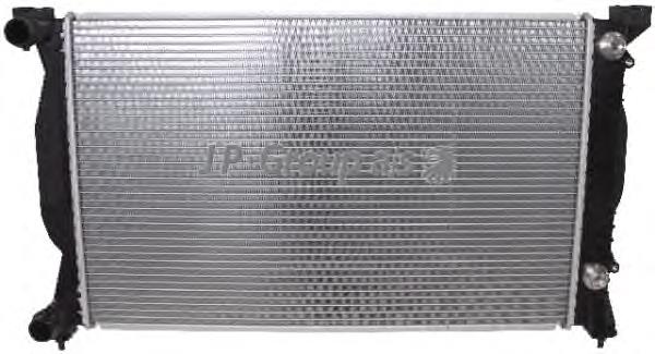 Radiador de esfriamento de motor 133408A2 Polcar