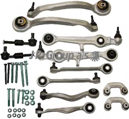1140103810 JP Group Kit de braços oscilantes de suspensão dianteira