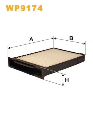 Filtro de salão WIX WP9174 preço, a partir de 11,13 USD