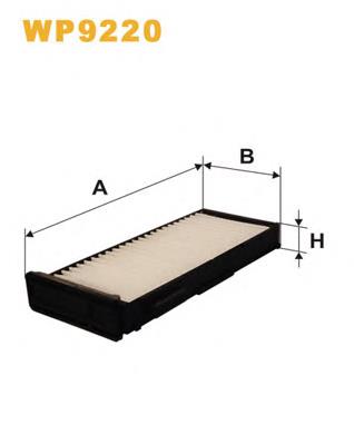 Filtro de salão WIX WP9220 preço, a partir de 13,70 USD