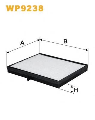 Compre WP9238 WIX Filtro de salão