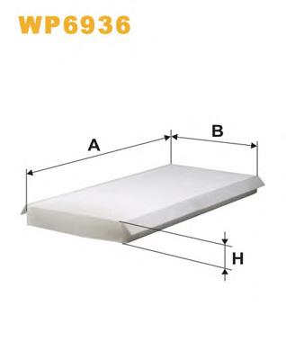 Filtro de salão WIX WP6936 preço, a partir de 7,38 USD
