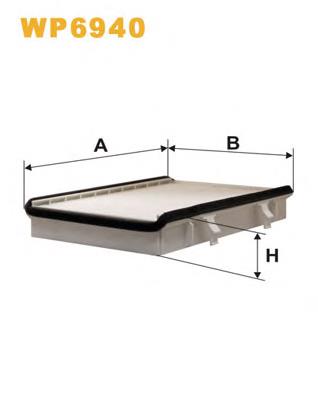 Filtro de salão WIX WP6940 preço, a partir de 9,21 USD