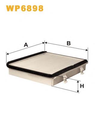 Filtro de salão WIX WP6898 preço, a partir de 18,09 USD