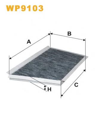 Filtro de salão WIX WP9103 preço, a partir de 12,92 USD