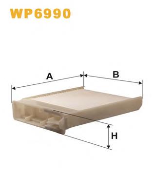 Filtro de salão WIX WP6990 preço, a partir de 9,38 USD