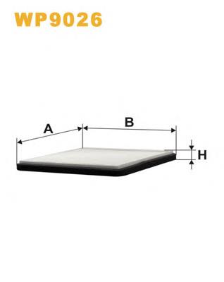 Filtro de salão WIX WP9026 preço, a partir de 6,64 USD