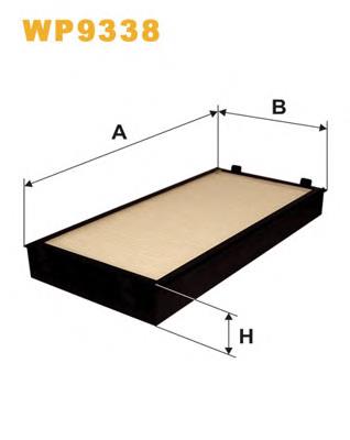 Compre WP9338 WIX Filtro de salão