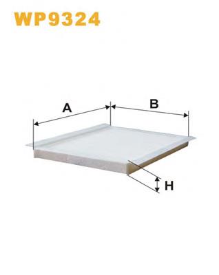 Filtro de salão WIX WP9324 preço, a partir de 8,44 USD