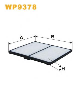 Filtro de salão WIX WP9378 preço, a partir de 9,60 USD