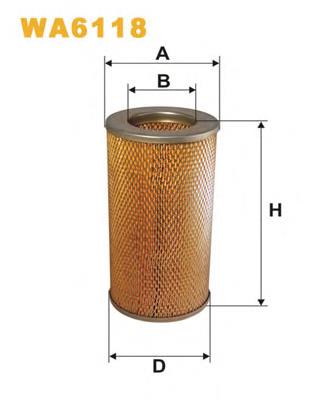 Filtro de ar WIX WA6118 preço, a partir de 23,29 USD