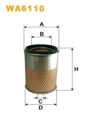 CA5369 Fram Filtro de ar