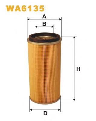 Filtro de ar WIX WA6135 preço, a partir de 19,97 USD
