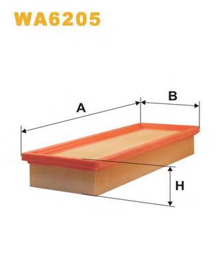 FA1377 Bremsi Filtro de ar