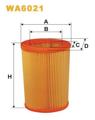 Compre WA6021 WIX Filtro de ar