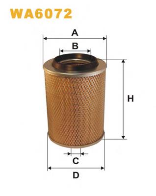 Filtro de ar Purflux A1080