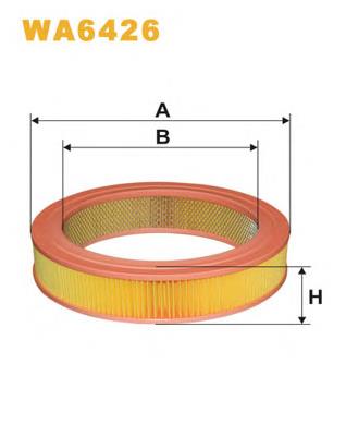 Filtro de ar WIX WA6426 preço, a partir de 14,38 USD