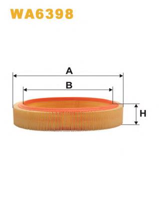 Filtro de ar WIX WA6398 preço, a partir de 11,16 USD