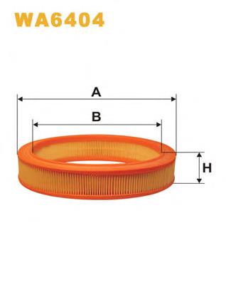 Compre WA6404 WIX Filtro de ar