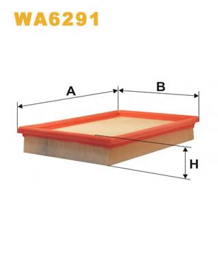 Compre WA6291 WIX Filtro de ar