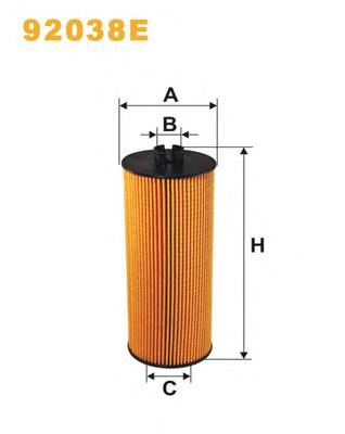 Filtro de óleo WIX 92038E preço, a partir de 7,57 USD