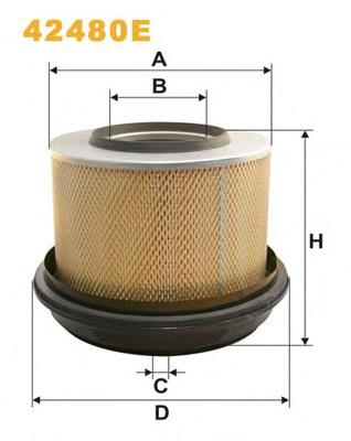 Filtro de ar Mercedes A0010949304