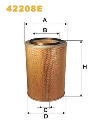 Filtro de ar Mann-Filter C17149