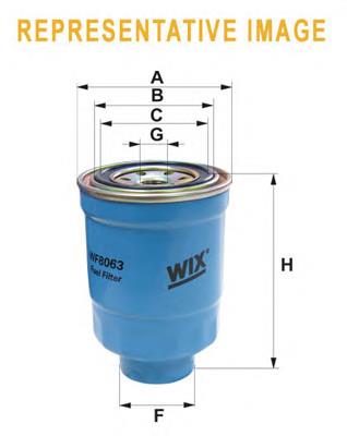 WF8419 WIX Filtro de combustível