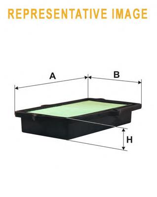 Filtro de ar WIX WA9733 preço, a partir de 8,68 USD