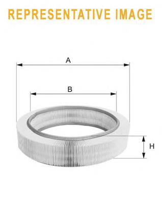 Filtro de ar 7701034873 Renault (RVI)
