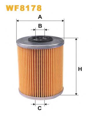 Filtro de combustível WIX WF8178 preço, a partir de 6,08 USD