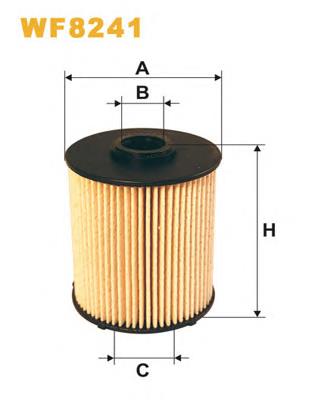 Filtro de combustível WIX WF8241 preço, a partir de 7,66 USD