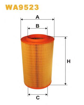 Compre WA9523 WIX Filtro de ar
