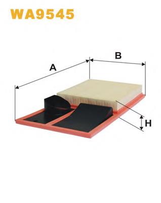 Compre WA9545 WIX Filtro de ar