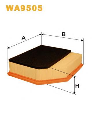 FA1035 Bremsi Filtro de ar