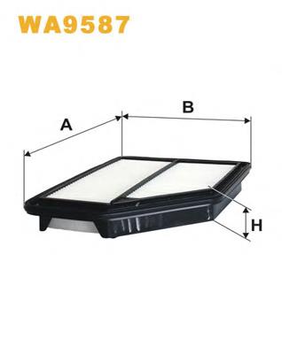 17220RMAE00 Honda Filtro de ar