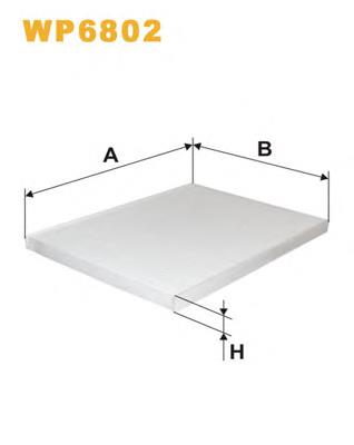 Compre WP6802 WIX Filtro de salão