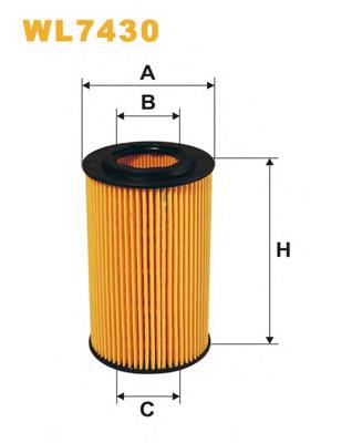 Filtro de óleo OX1537 Mahle Original