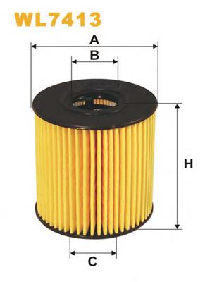 Filtro de óleo WIX WL7413 preço, a partir de 5,50 USD
