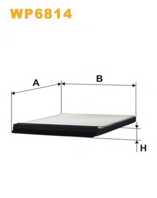 Filtro de salão WIX WP6814 preço, a partir de 10,24 USD