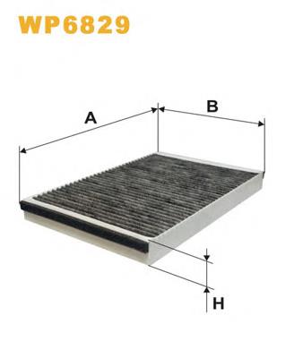 Filtro de salão WIX WP6829 preço, a partir de 17,70 USD
