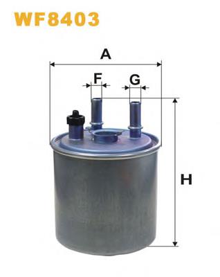 Filtro de combustível Renault (RVI) 8660003045