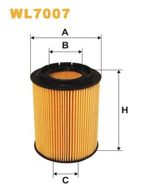 Filtro de óleo WIX WL7007 preço, a partir de 7,09 USD