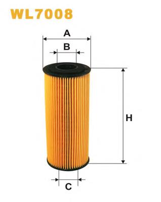 Filtro de óleo WIX WL7008 preço, a partir de 5,75 USD