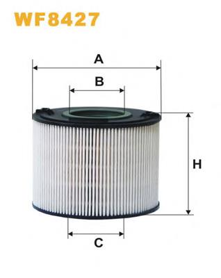 7L6127434B VAG Filtro de combustível
